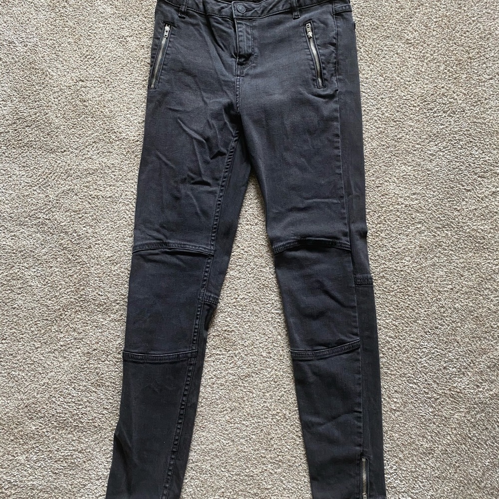 Zara Black Denim Skinny Jeans